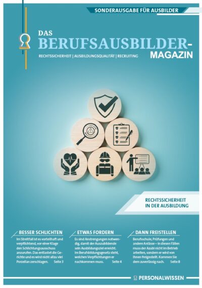 Sonderausgabe: Rechtssicherheit in der Ausbildung