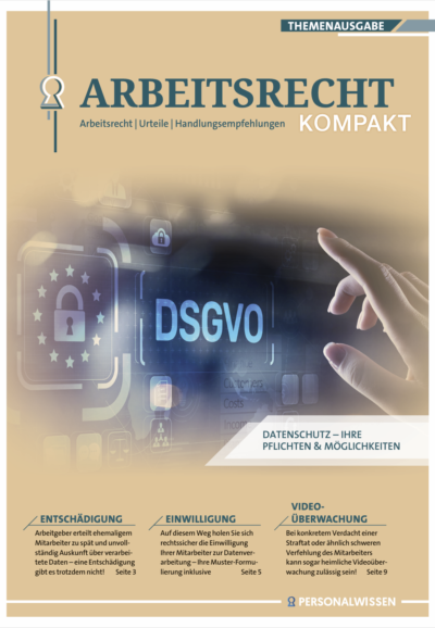 Sonderausgabe: Datenschutz – Ihre Pflichten & Möglichkeiten