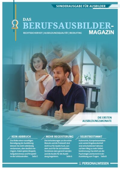 Sonderausgabe: Die ersten Ausbildungsmonate